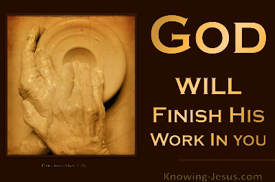 Philippians 1-6 God Began A Good Work brown