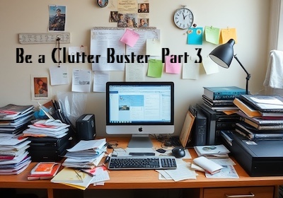 Be a Clutter Buster—Part 3