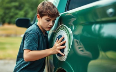 Learning Karate by Waxing Cars