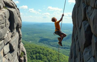 The Secret to Christian Faith: Rappel, Don’t Climb