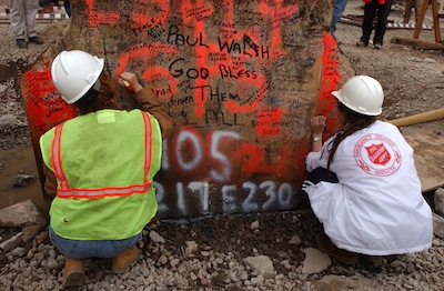 April 24. Bruce Porter, US, Chaplain at Ground Zero