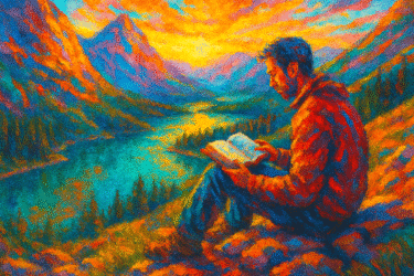 A moment of quiet faith in the high places