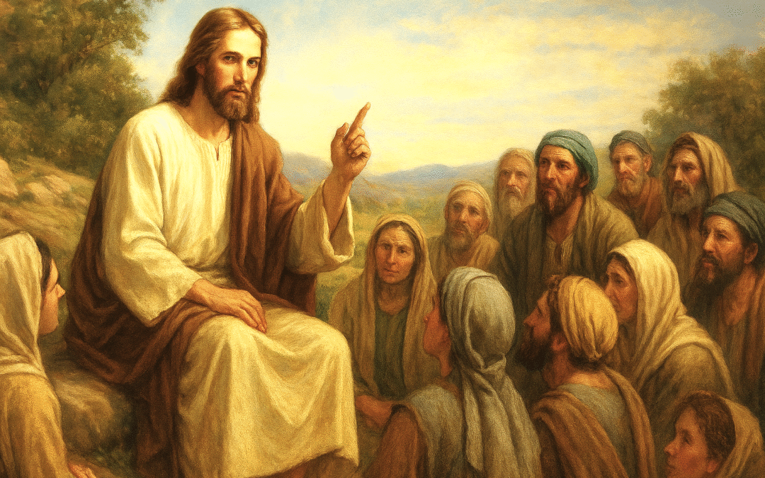 JESUS: No mere man.
