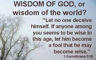 The Wisdom That Fails: What God Says About the World’s Counsel
