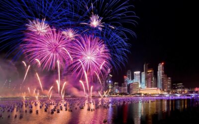 New Year Desktop Wallpaper Fireworks New Year
